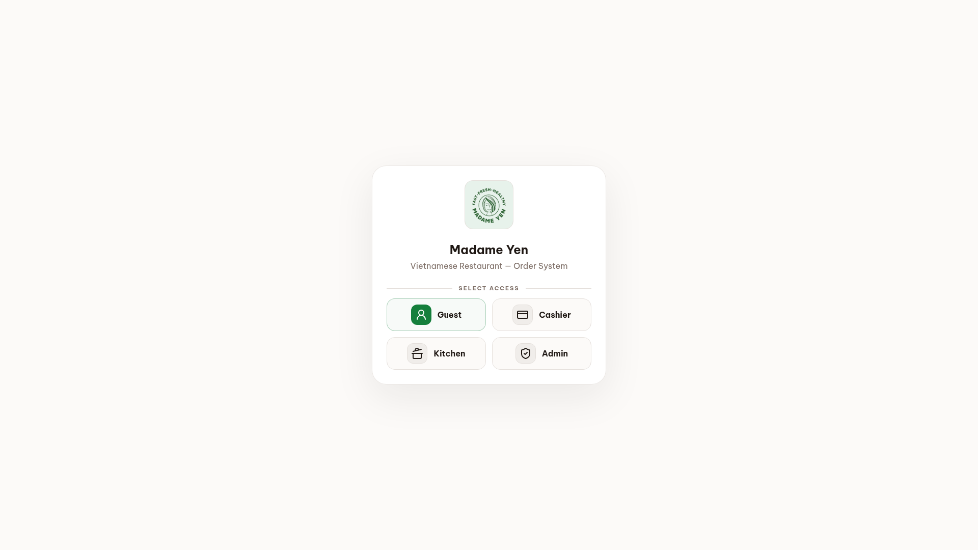 Madame Yen — home page