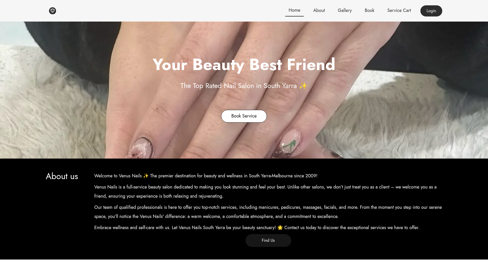 Venus Nails South Yarra — home page
